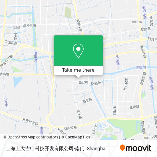 上海上大吉申科技开发有限公司-南门 map