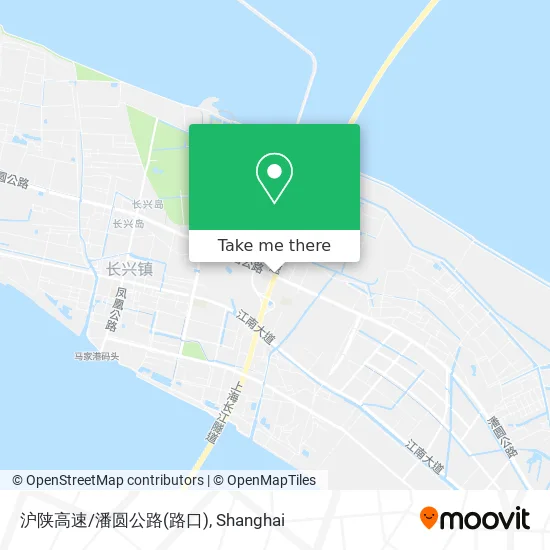 沪陕高速/潘圆公路(路口) map
