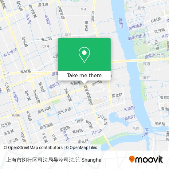 上海市闵行区司法局吴泾司法所 map