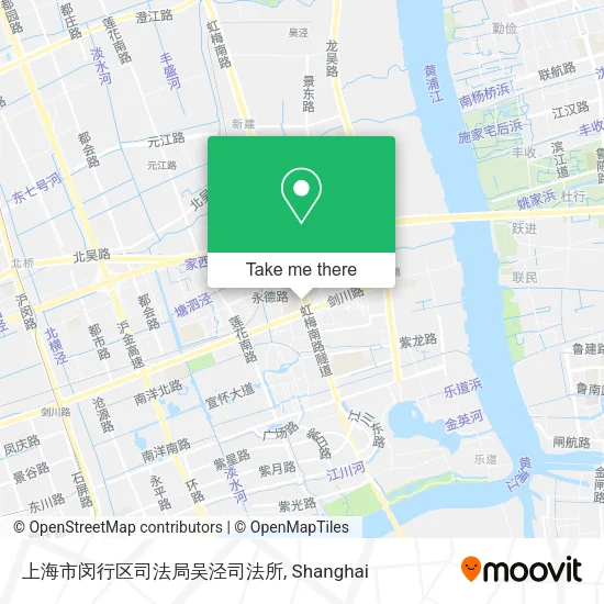 上海市闵行区司法局吴泾司法所 map