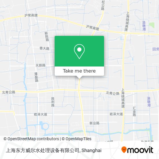 上海东方威尔水处理设备有限公司 map