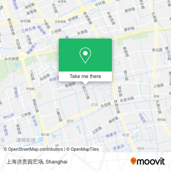 上海洪贵园艺场 map