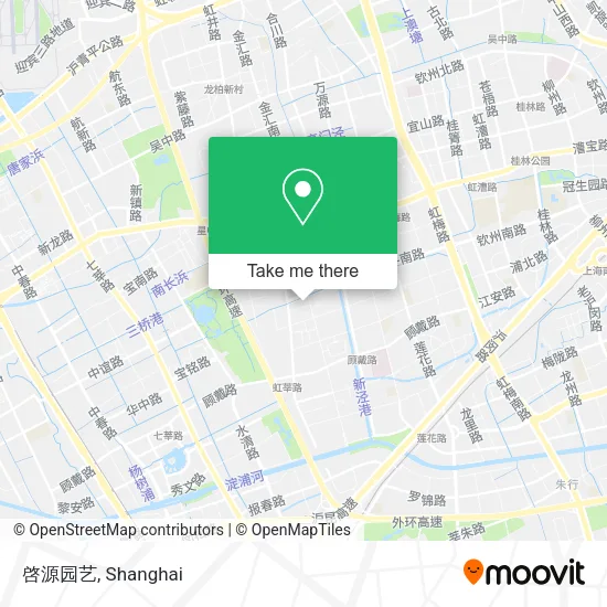 啓源园艺 map