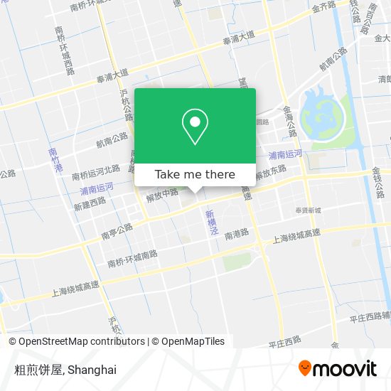 粗煎饼屋 map