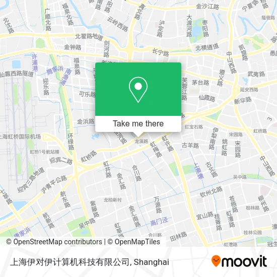 上海伊对伊计算机科技有限公司 map