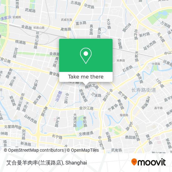 艾合曼羊肉串(兰溪路店) map