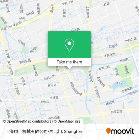 上海翔士机械有限公司-西北门 map