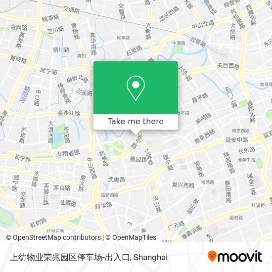 上纺物业荣兆园区停车场-出入口 map