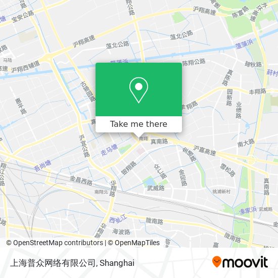 上海普众网络有限公司 map