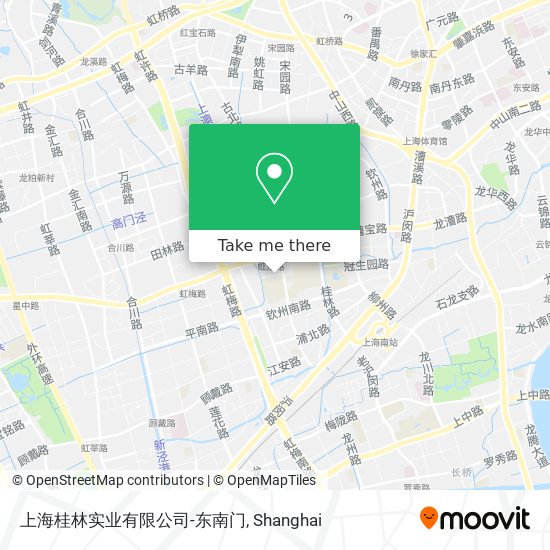 上海桂林实业有限公司-东南门 map
