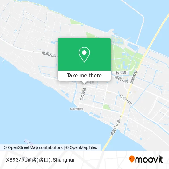 X893/凤滨路(路口) map