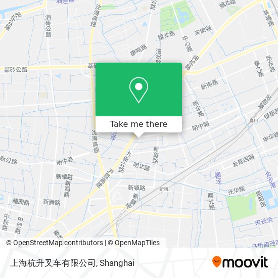 上海杭升叉车有限公司 map
