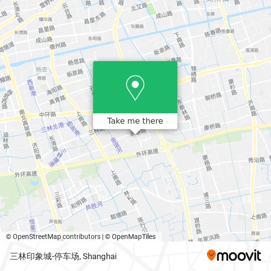 三林印象城-停车场 map