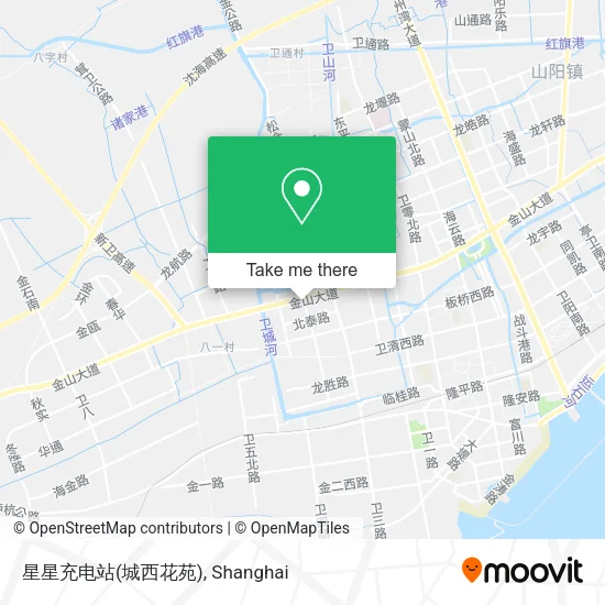 星星充电站(城西花苑) map