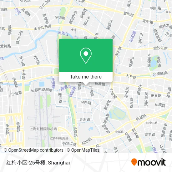 红梅小区-25号楼 map