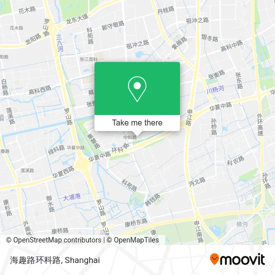 海趣路环科路 map