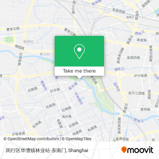 闵行区华漕镇林业站-东南门 map