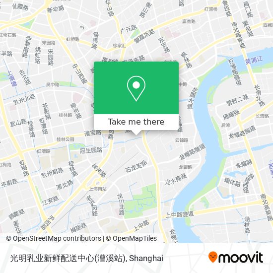 光明乳业新鲜配送中心(漕溪站) map