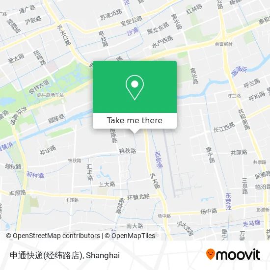 申通快递(经纬路店) map