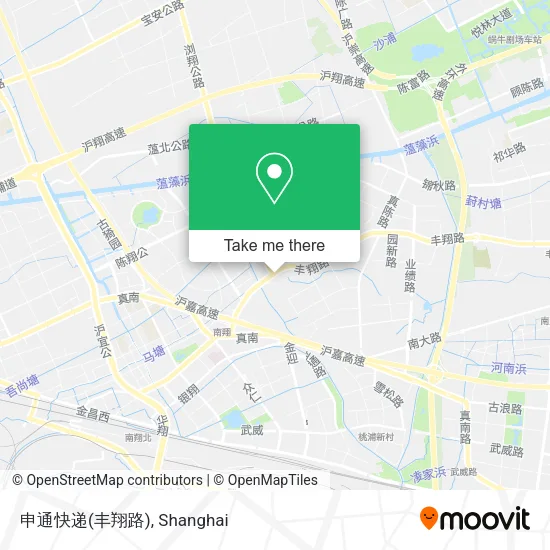 申通快递(丰翔路) map