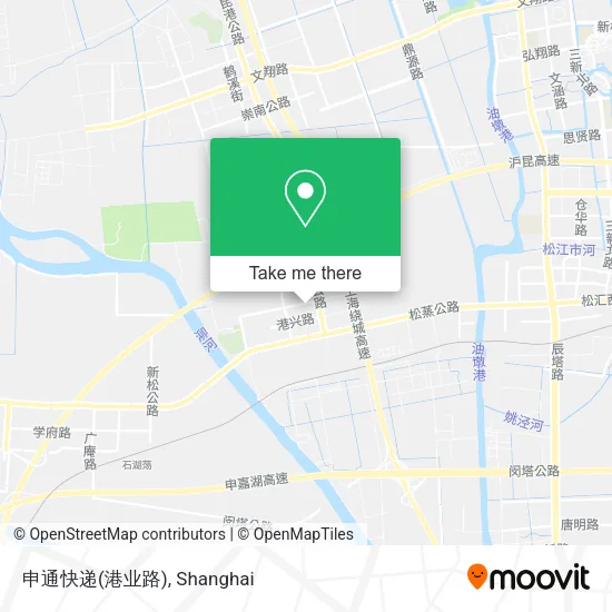 申通快递(港业路) map