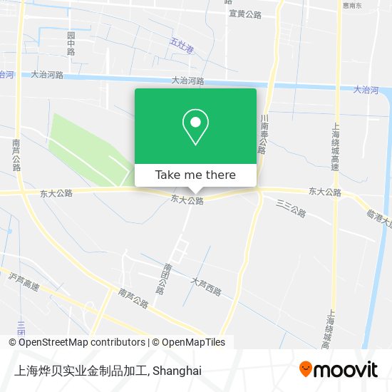 上海烨贝实业金制品加工 map