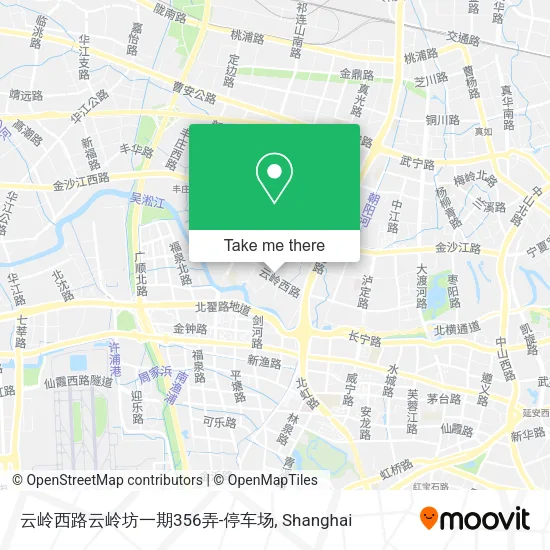 云岭西路云岭坊一期356弄-停车场 map