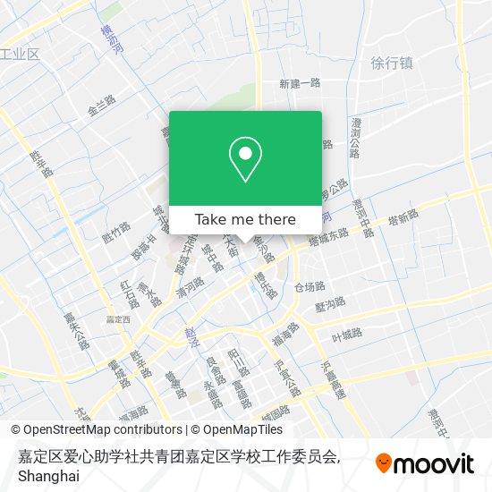 嘉定区爱心助学社共青团嘉定区学校工作委员会 map