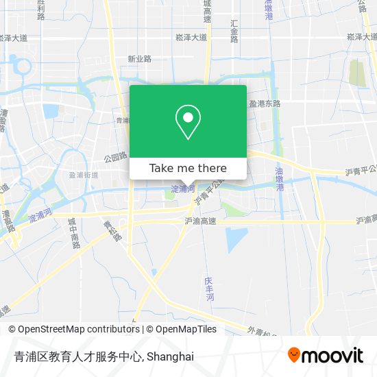 青浦区教育人才服务中心 map