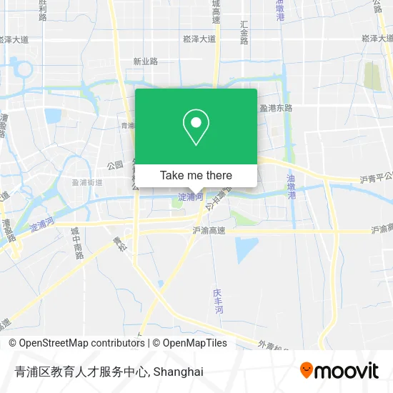 青浦区教育人才服务中心 map