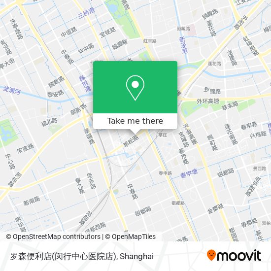 罗森便利店(闵行中心医院店) map