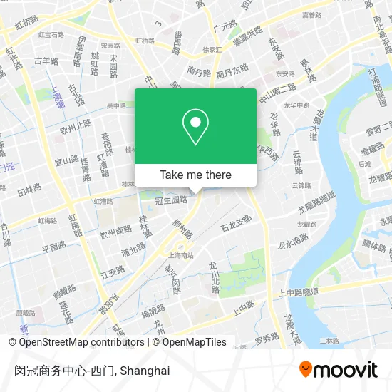 闵冠商务中心-西门 map