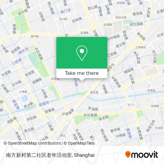 南方新村第二社区老年活动室 map