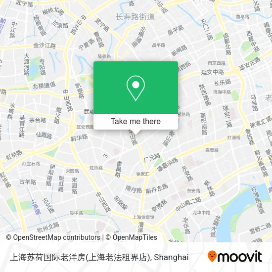 上海苏荷国际老洋房(上海老法租界店) map