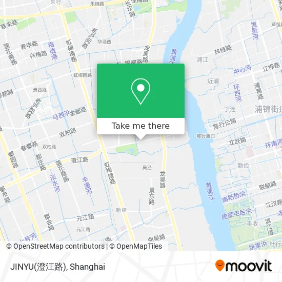 JINYU(澄江路) map