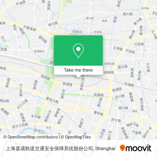 上海嘉成轨道交通安全保障系统股份公司 map