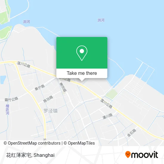 花红薄家宅 map