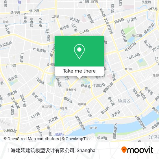 上海建延建筑模型设计有限公司 map