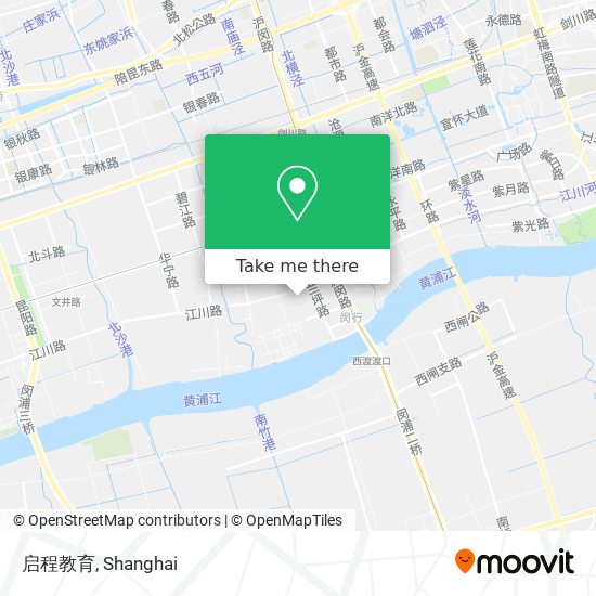 启程教育 map