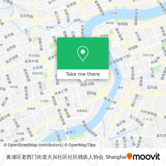 黄浦区老西门街道大兴社区社区残疾人协会 map