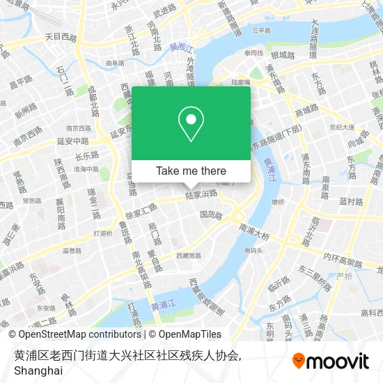 黄浦区老西门街道大兴社区社区残疾人协会 map