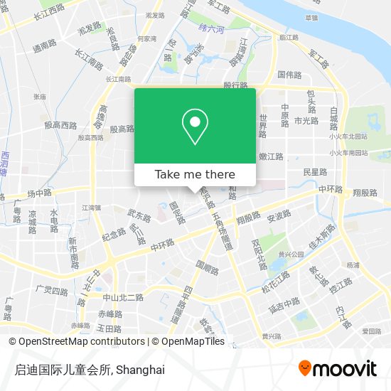 启迪国际儿童会所 map