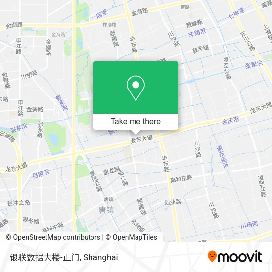 银联数据大楼-正门 map