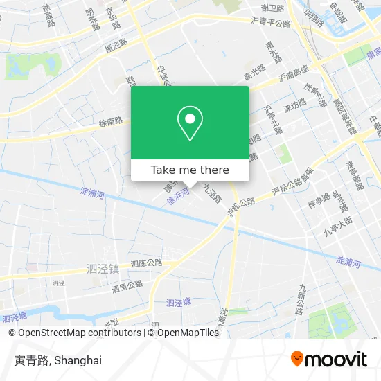 寅青路 map