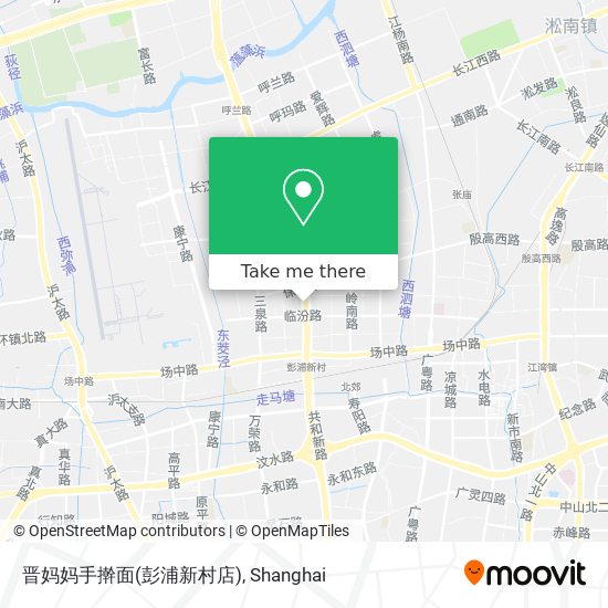 晋妈妈手擀面(彭浦新村店) map