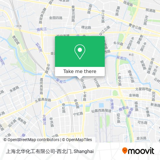 上海北华化工有限公司-西北门 map