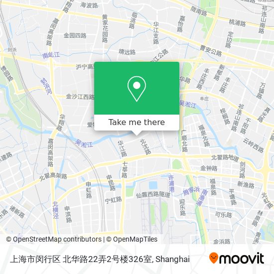 上海市闵行区 北华路22弄2号楼326室 map