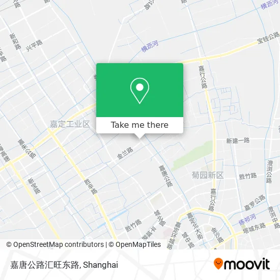嘉唐公路汇旺东路 map