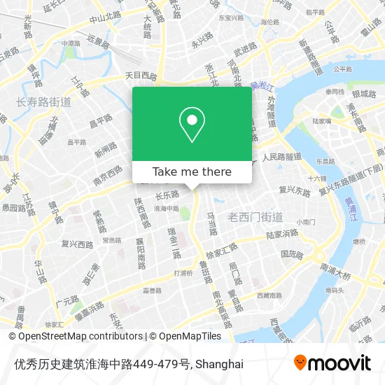 优秀历史建筑淮海中路449-479号 map