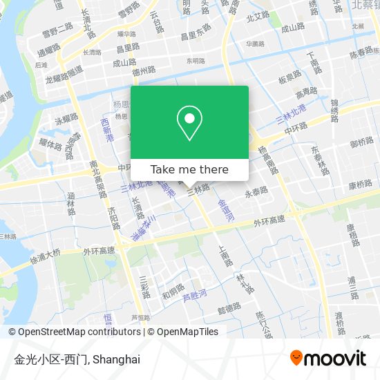 金光小区-西门 map
